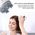 Electric Handheld Silicone Waterproof Head Massager